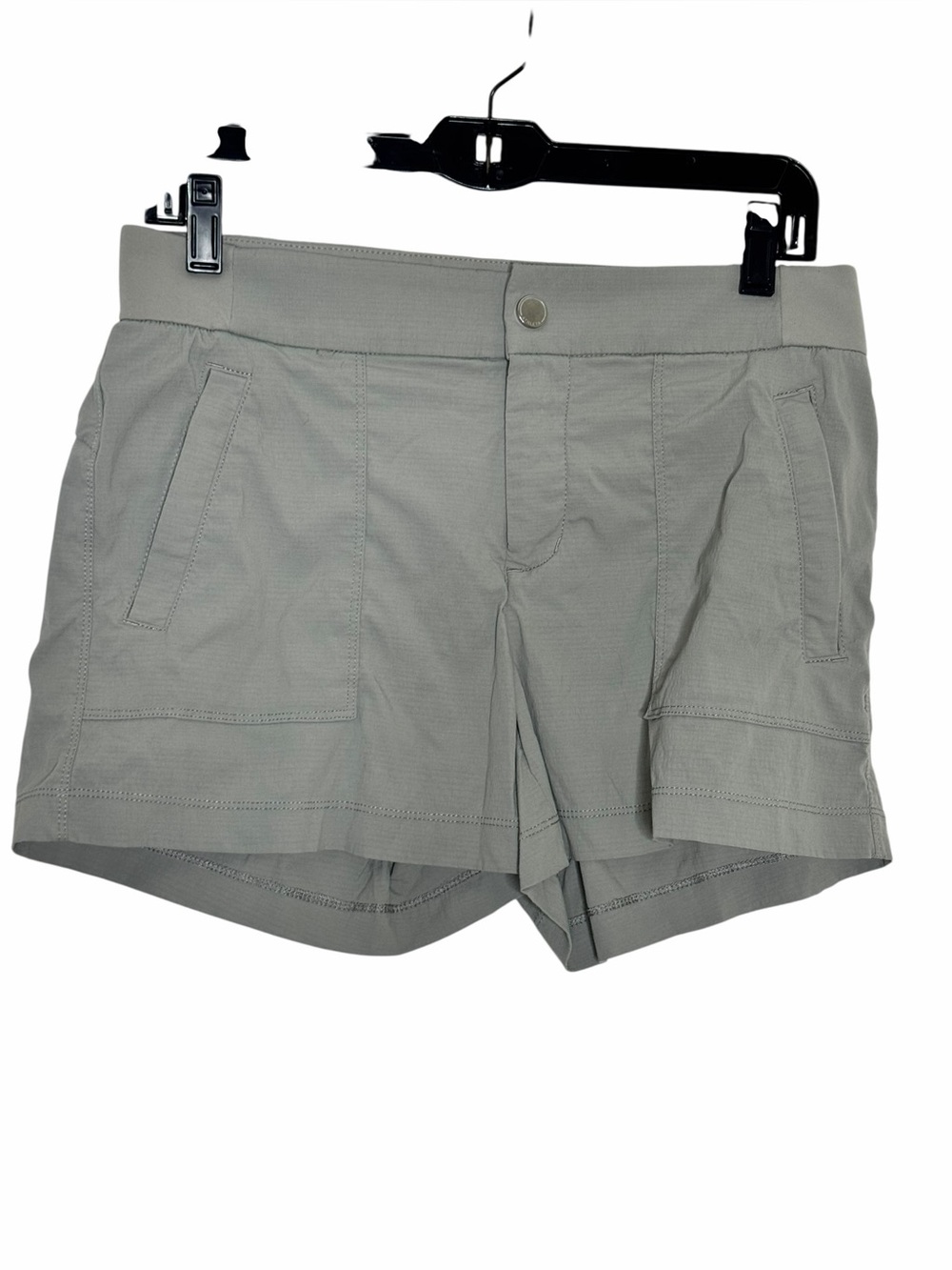 Athleta Trekkie North short, gray, Size 6, EUC, 4” inseam